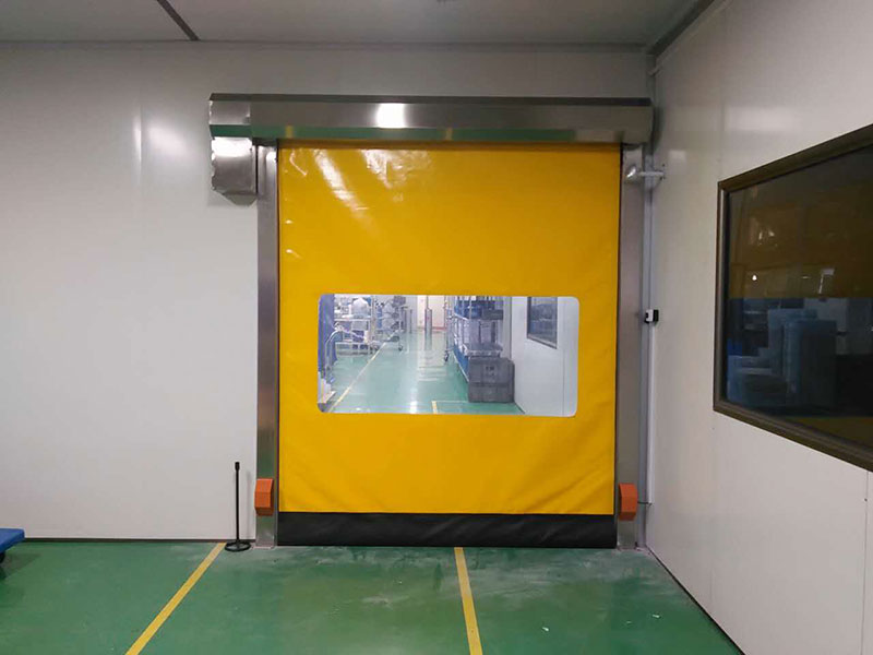 拉链式快速卷帘门.